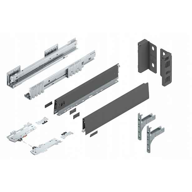 Blum Šuplík Merivobox 450 Low M Tip-On Antr
