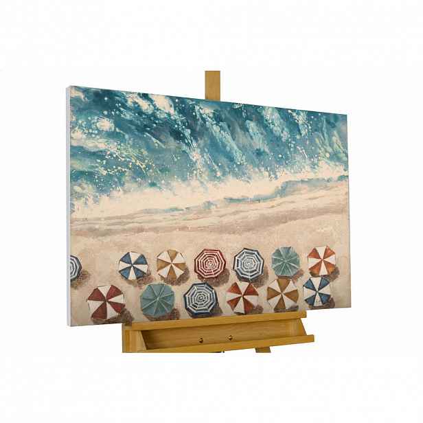 KUNSTLOFT OLEJOMALBA 100/75 cm, Moře a pláž