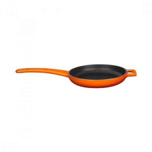 Litinová pánev, 16 cm, oranžová - LAVA