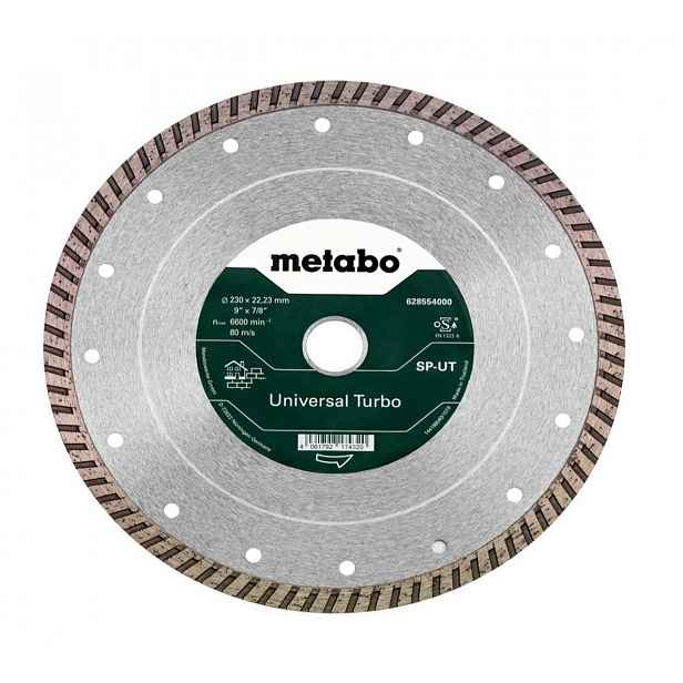 Metabo - Diamantový řezný kotouč na stavební materiály 230x22,23 mm 628554000