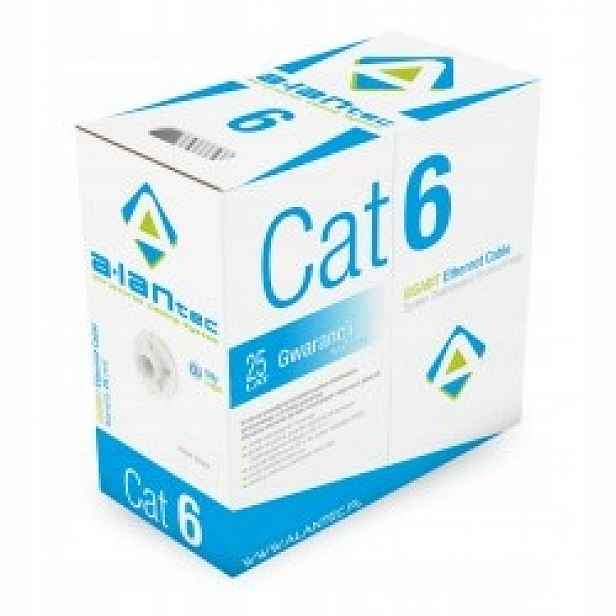 Alantec – kabel kat.6 Lsoh 23AWG 305 m Dca Intertek
