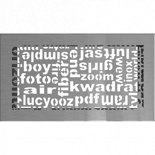 Krbová Mřížka 17x30 Abc Broušená Větrací