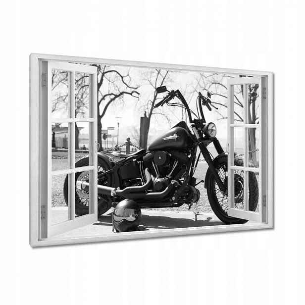 Obrazy 90x60 Harley Davidson motocykl