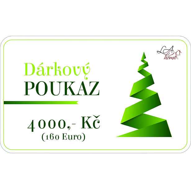 Dárkový poukaz 4000 Kč Ostatní