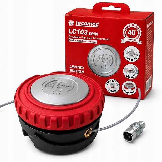 Vlascová Hlava Tecomec LC103 Spin Easywork Tap&go M10x1,25 Pro Kosy