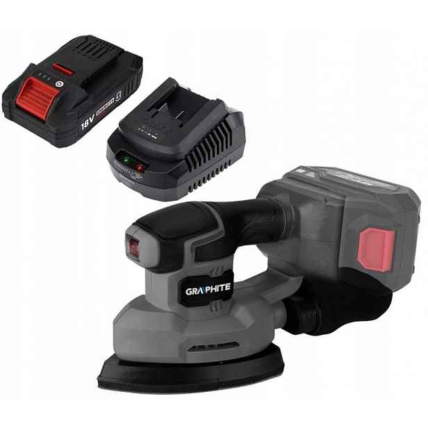 Graphite Bruska Delta Akumulátor 4AH 58GE141 18V Sada