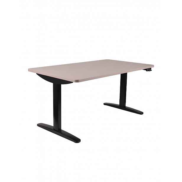 Grospol - Nastavitelný psací stůl Alto 102 Black 120 cm