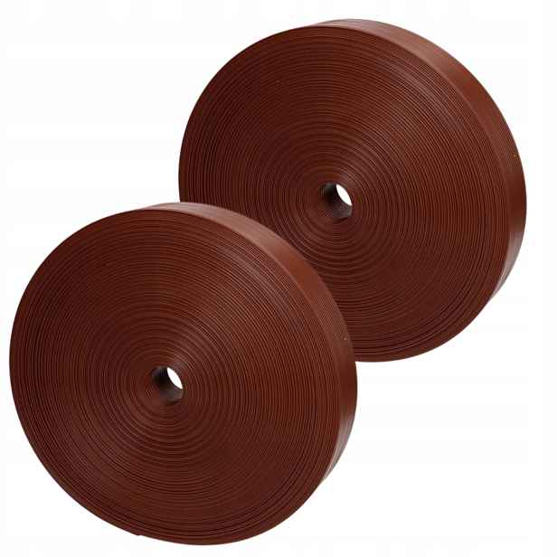 Stínící Panelové Pásy Premium 1200g Hnědá Úzká Pro 3D Ploty 4,75cmx50m x2