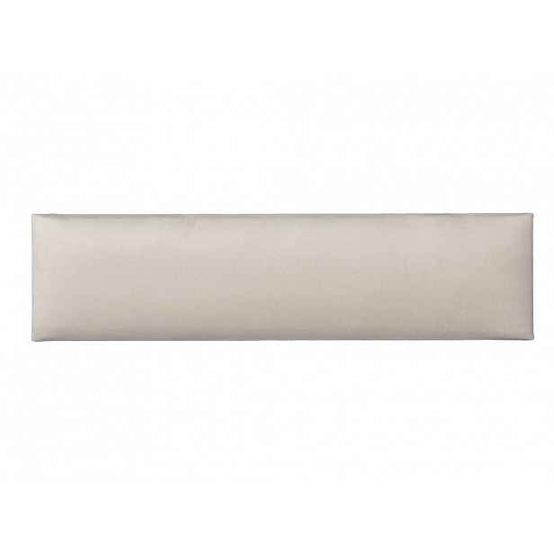 AKCE Čalouněný nástěnný panel FRAME PAROS 15x90 cm, krémový II. jakost