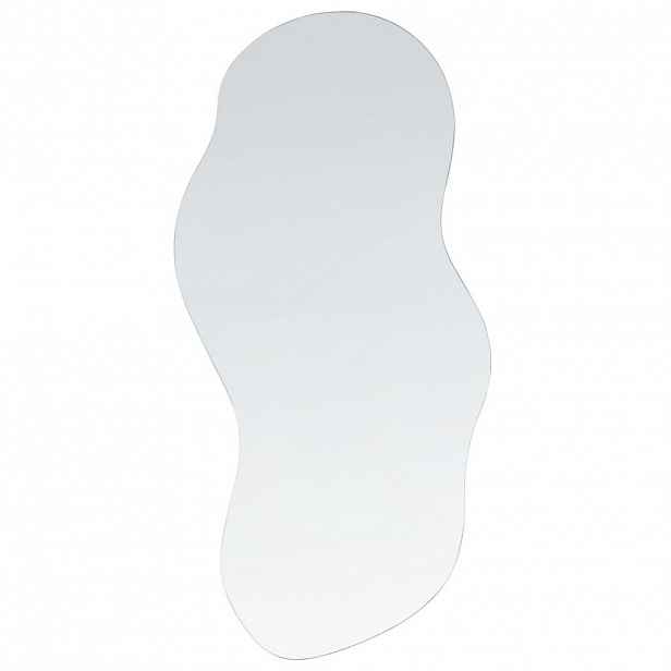 Beliani NÁSTĚNNÉ ZRCADLO Stříbrné 33/80 cm Auxerre