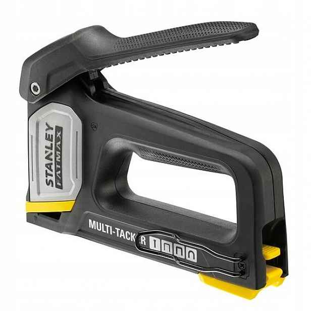 Stanley FMHT70401-0 ruční sponkovačka Fatmax 4v1, spony typ A+g, hřebíky ty