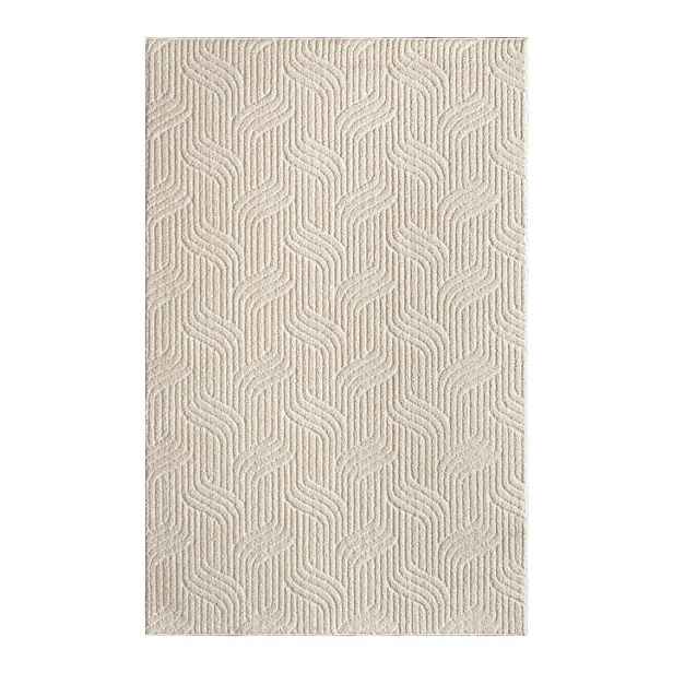 Krémový pratelný koberec 200x300 cm Loopy – Mila Home