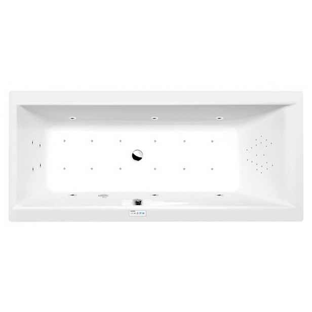 Masážní vana Polysan Cleo 180x90 cm Highline Hydro-Air akrylát levá i pravá 13111.6010