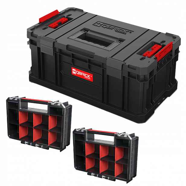 Sada Systému Two Toolbox Plus 2X Organizér Multi Z251606PG003 Qbrick