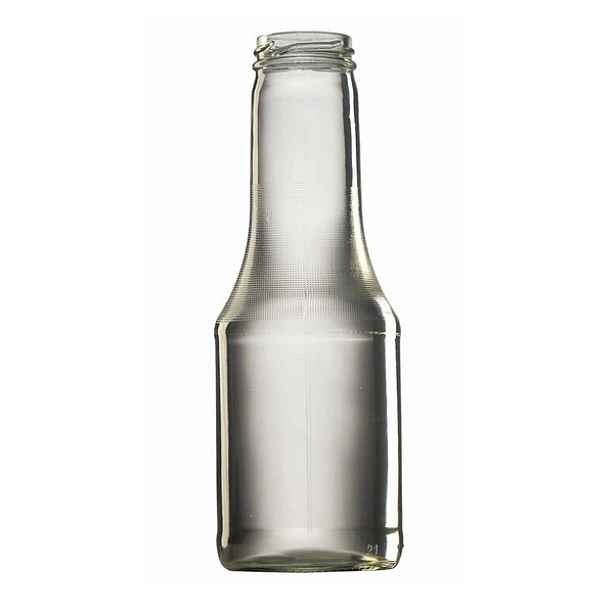 Skleněná lahev Lucida Lunt 500 ml na kečup - TO 43 - paleta 1488 ks