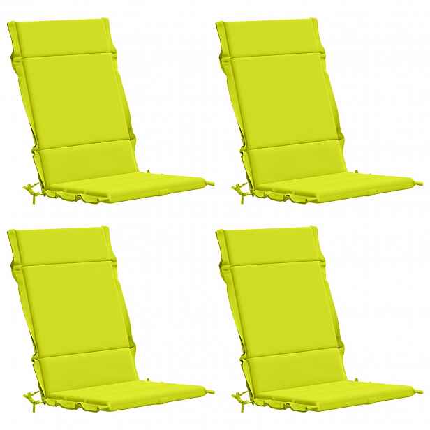 vidaXL Polstry na křesla s vysokým opěradlem - 4 kusy GEMERT 4 pcs