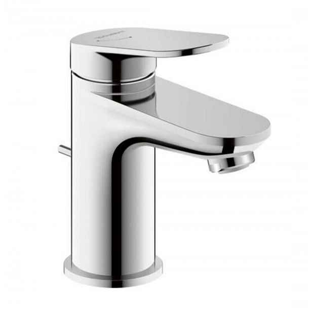Duravit Wave - Umyvadlová baterie s výpustí, FreshStart, chrom WA1011001010