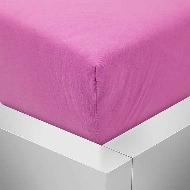 TP Jersey prostěradlo do postýlky 60x120 Premium - Růžová