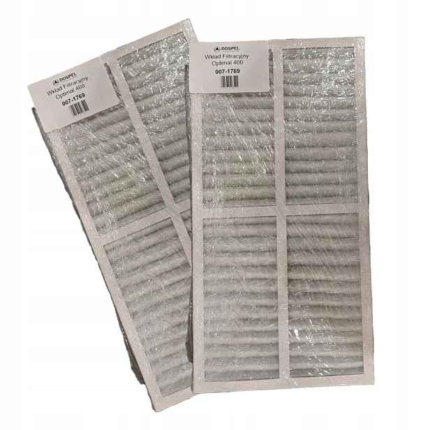 Filtrační vložka 007-1769 papírová bílá 520x265x29 mm 2 kusy