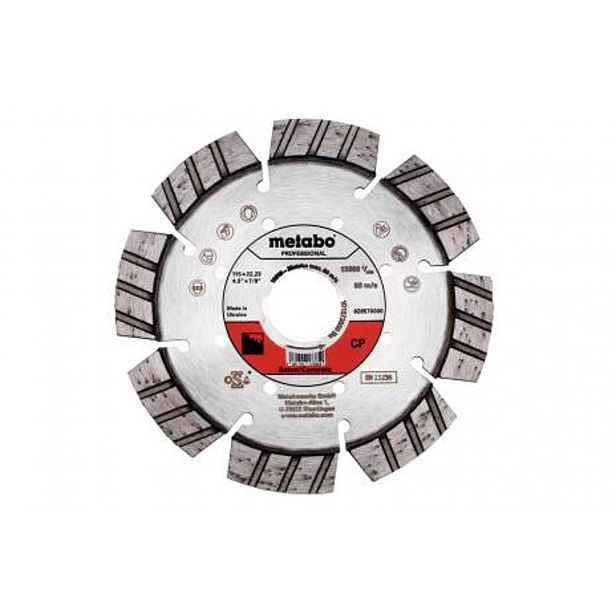 Metabo - Diamantový řezný kotouč na beton 115x22,23 mm 628570000