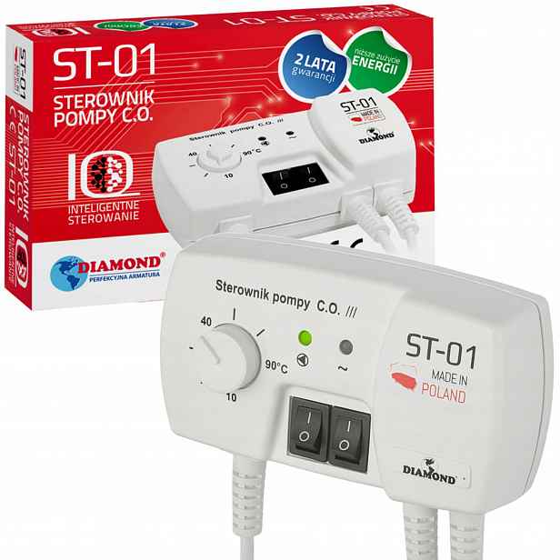 Regulátor Regulátoru Čerpadla Kotle Pece Instalace C.o. ST-01 Robustní Diamond