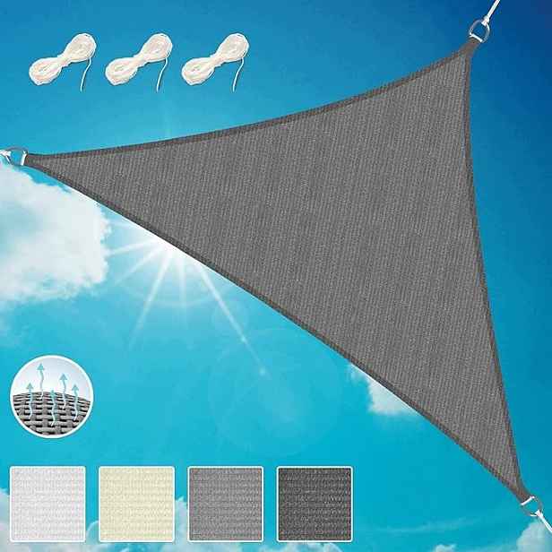 Sluneční plachta Sol Royal Sun Sail trojúhelníková, Antracit