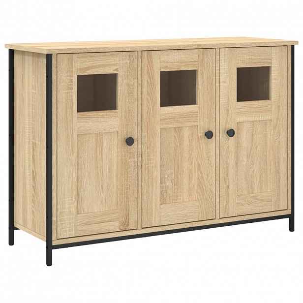 vidaXL Příborník dub sonoma 100 x 35 x 70 cm kompozitní dřevo