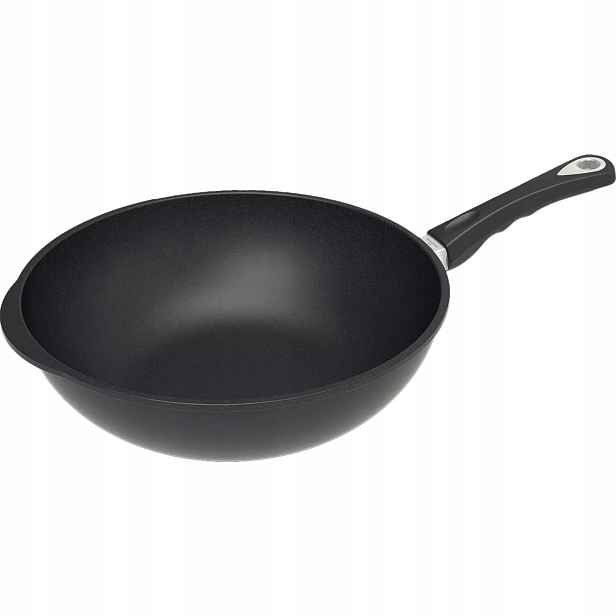 Amt Gastroguss Wok pánev 32 cm, vhodná na indukci