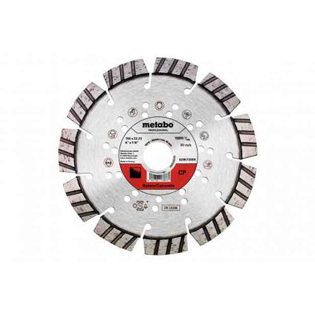 Metabo - Diamantový řezný kotouč na beton 150x22,23 mm 628572000