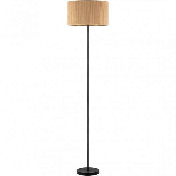 Podlahová lampa Skandinávská manšestrová Moderní E27 Hnědá 165 cm