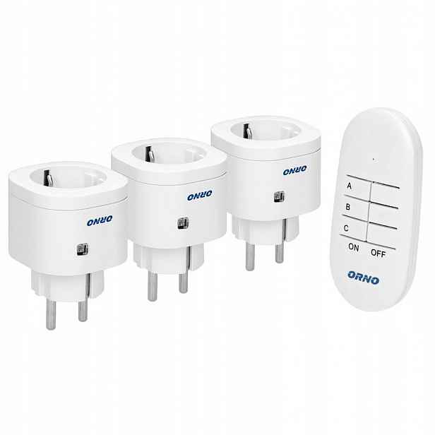 Sada bezdrátových zásuvek OR-GB-438(GS) schuko