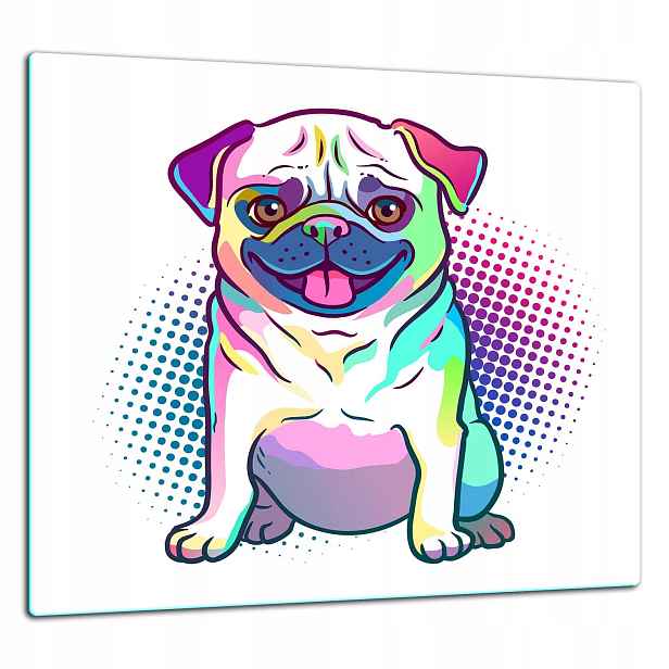 Skleněná Ochranná Deska Panel Lepidlo 65x60 Pes Tvrzené Sklo