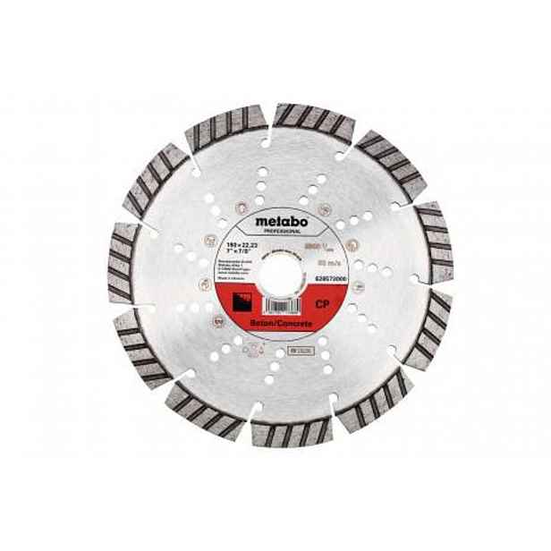 Metabo - Diamantový řezný kotouč na beton 180x22,23 mm 628573000