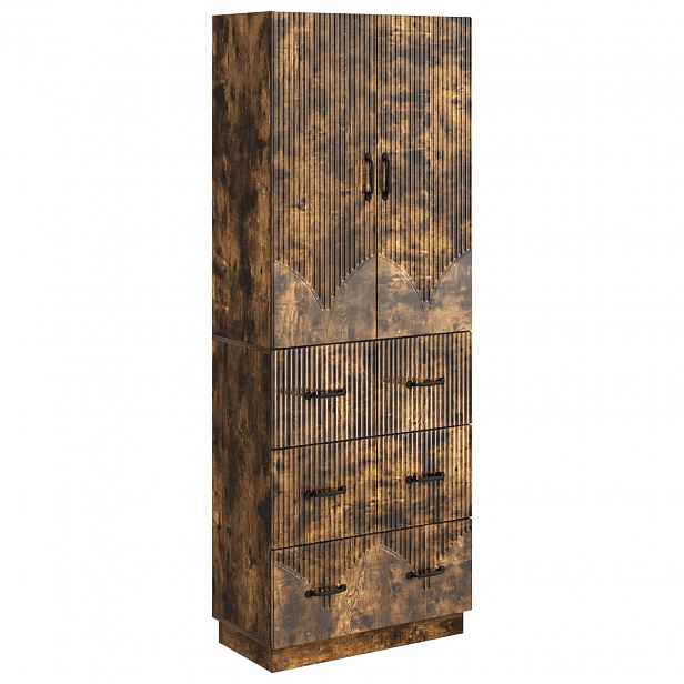 vidaXL Sada skříněk 2 ks 66 x 34,5 x 87 cm Kompozitní dřevo