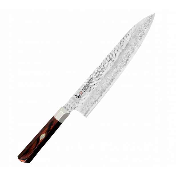 Mcusta Zanmai Supreme Hammered VG-10 Nůž japonský šéfkuchař 24 cm