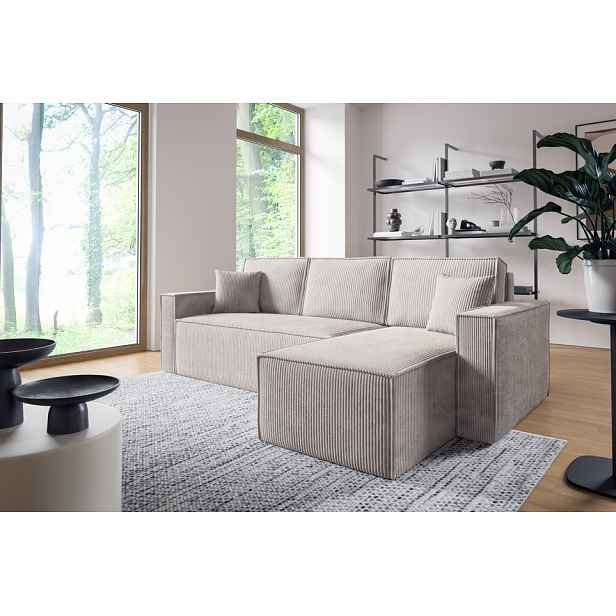 ArtPK Rohová sedací souprava BASIC L | pravá Barva: Poso 100