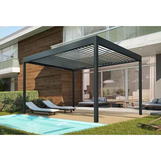 Bioklimatická pergola 3x3 m BIOCLIMATIC 33 Lanitplast