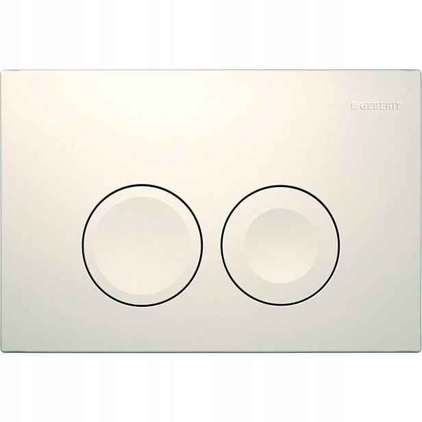 Geberit tlačítko na Wc Delta 25 bílé pro Duofix UP100 Basic 115125115