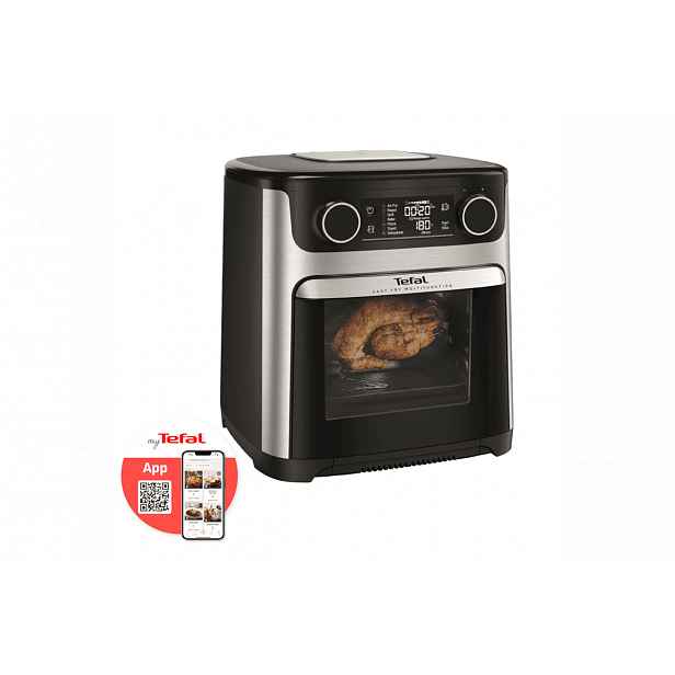 Multifunkční horkovzdušná fritéza Tefal Easy Fry 9v1 FW556DE0 Nerezová/Černá
