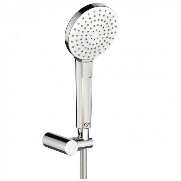 Ideal Standard IdealRain Evo - Set sprchové hlavice Circle 110, 3 proudy, držáku a hadice, chrom B2404AA