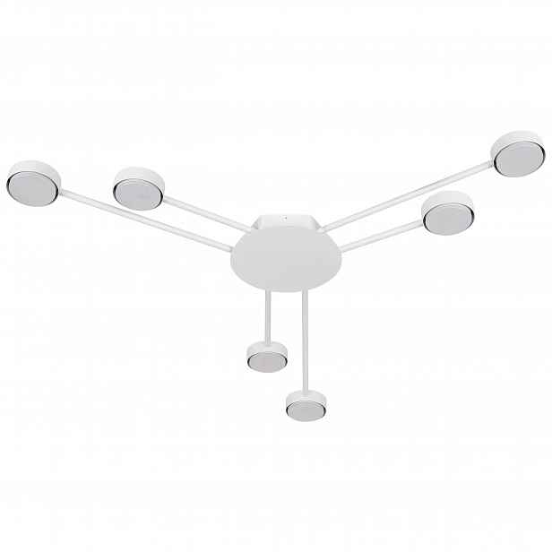 Lustr do obývacího pokoje Led Závěsná lampa 6x GX53 Bílá Moderní IP20