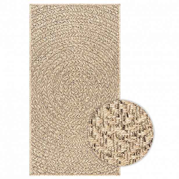 vidaXL Koberec ZIZUR 60 x 110 cm jutový vzhled interiér i exteriér
