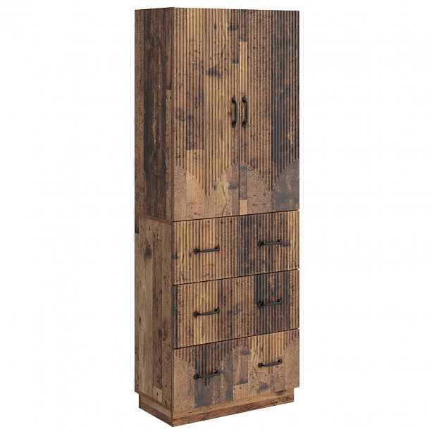 vidaXL Sada skříněk 2 ks 66 x 34,5 x 87 cm Kompozitní dřevo