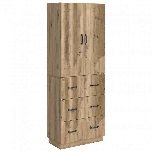 vidaXL Sada skříněk 2 ks 66 x 34,5 x 87 cm Kompozitní dřevo