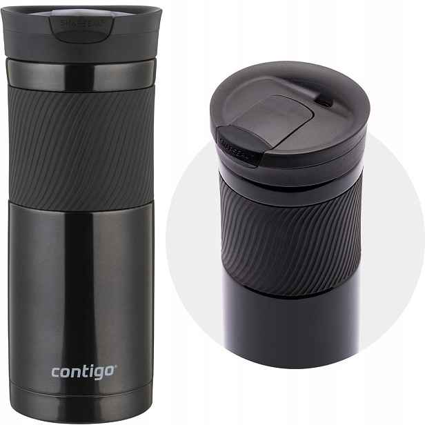 Termohrnek Contigo Byron 590 ml Černý na Kávovou Nápoj Čaj