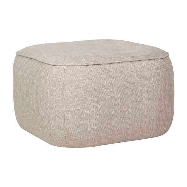Světle hnědý taburet Cube – Hübsch