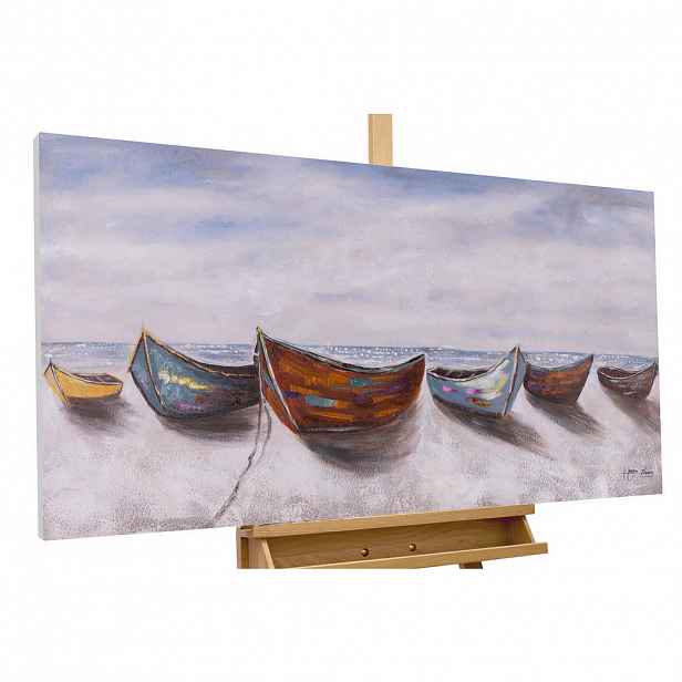 KUNSTLOFT OLEJOMALBA 120/60 cm, Moře a pláž