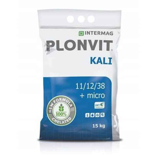 Plonvit Kali 15 kg Npk hnojivo Intermag listové