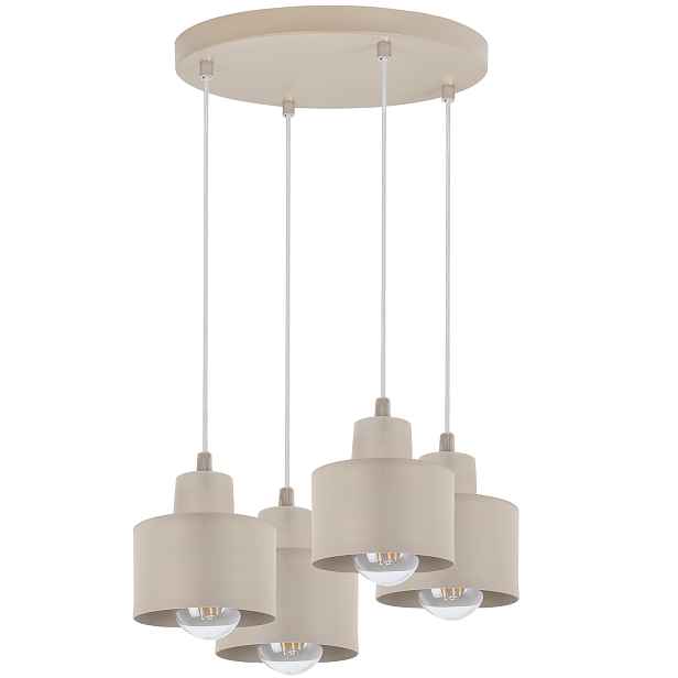 Závěsná Stropní Lampa Kašmírový Lustr Béžová Japandi Do Kuchyně Obývacího Pokoje