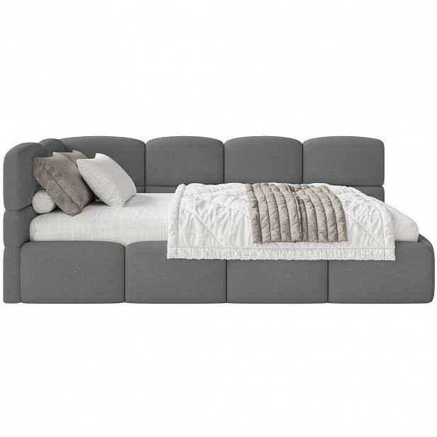 Selsey POSTEL PRO MLÁDEŽ Cloudy tmavě šedá 120 cm, ženylka